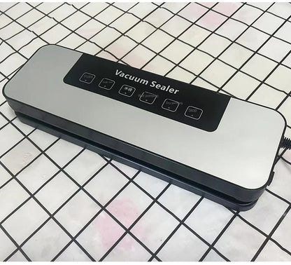 Mini Electric Vacuum Sealer Automatic for Home Use Plug in Convenient Sealing Machine Wet Dry Dual Use